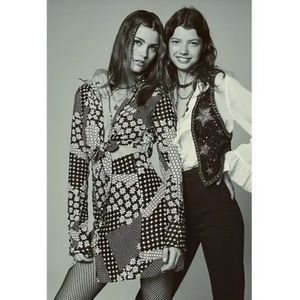 Free People Miki Dress with Tie Front